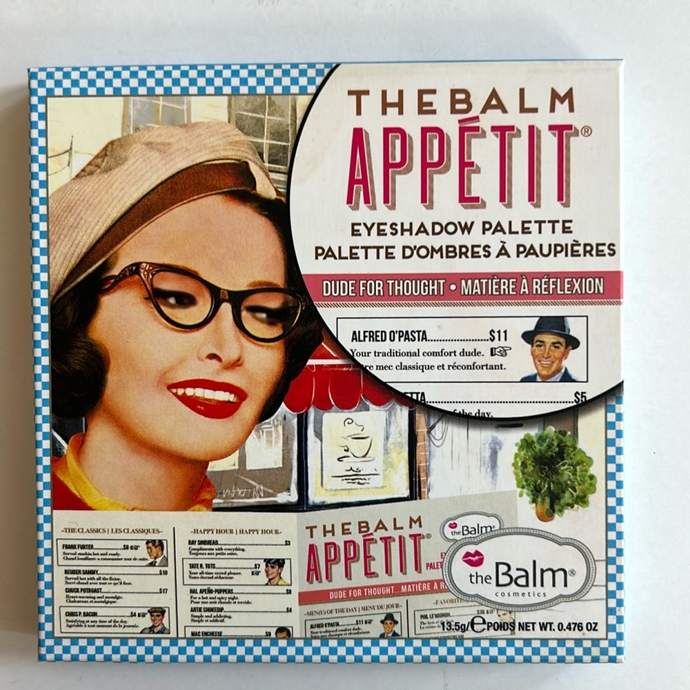 The Balm Appetit eyeshadow palette “Dude for Thought”